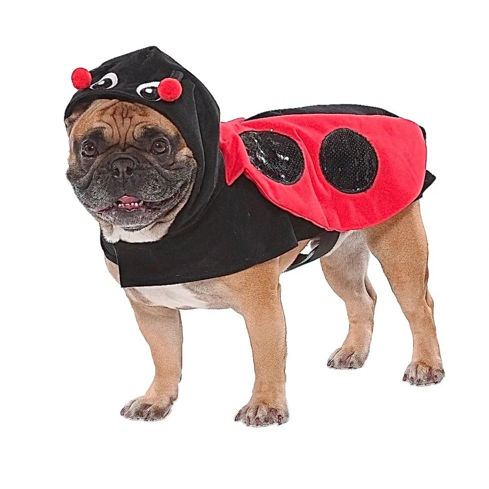 PET LADYBUG COSTUME NWT
